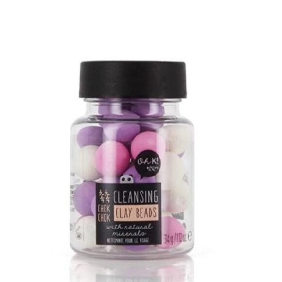 Oh K! Chok Chok Cleansing Clay Beads Deep Cleanse  34 Beads Natural Minerals New - Picture 1 of 5